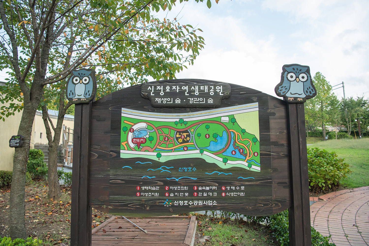 신정호수변길