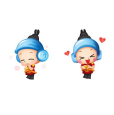부끄, 사랑