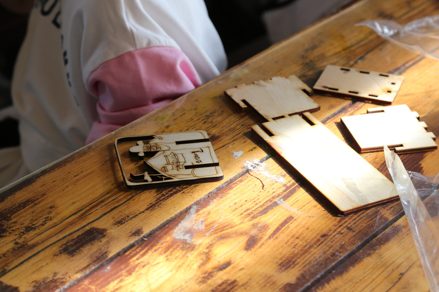 외암마을로고 연필꽂이