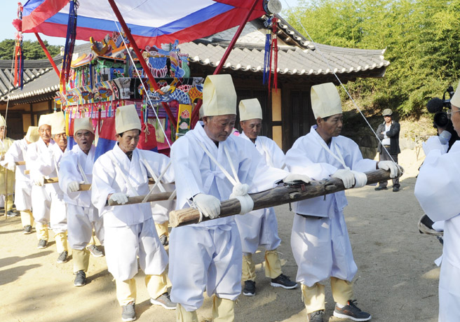 전통상례시연